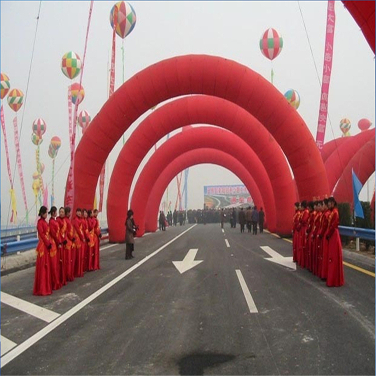 江门商场开业纯红拱门